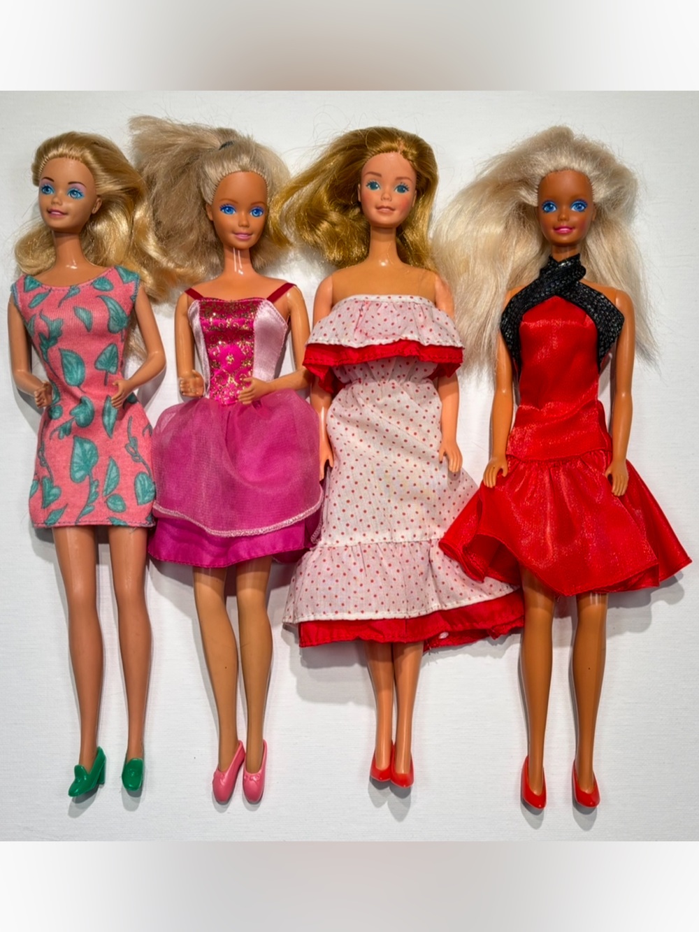 1980s/90s Barbie Doll Lot – Outfits & Shoes Included